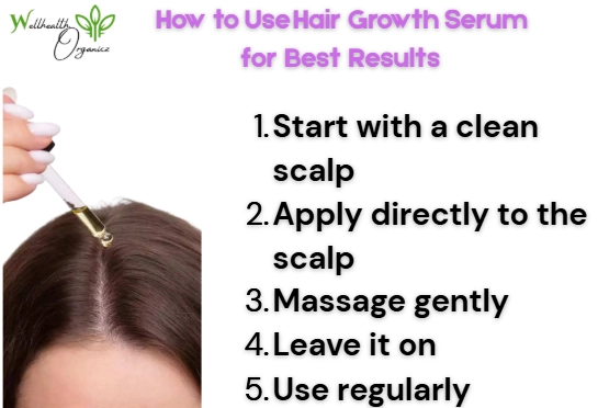 How to use hair growth serum for best results
