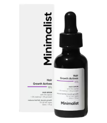 Minimalist Hair Growth Actives 18% Serum