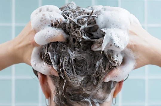 Wash hair properly